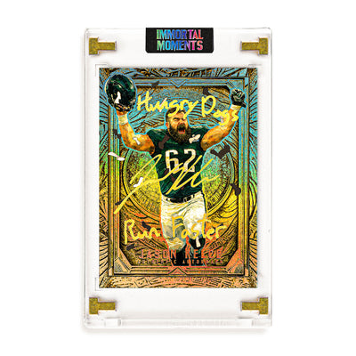 IMMORTAL MOMENTS™ JASON KELCE "THE UNDERDOG" LII CHAMPIONS SET