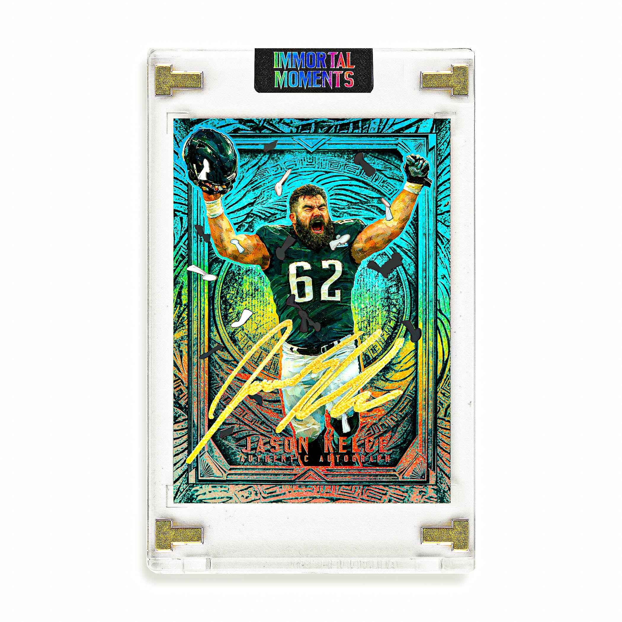 IMMORTAL MOMENTS™ JASON KELCE "THE UNDERDOG" LII CHAMPIONS SET