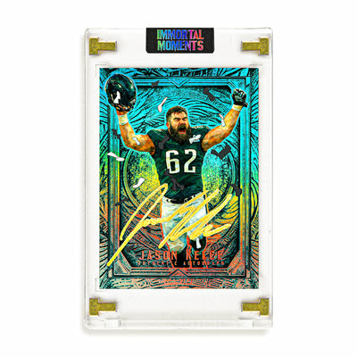 IMMORTAL MOMENTS™ JASON KELCE "THE UNDERDOG" LII CHAMPIONS SET