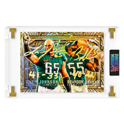 IMMORTAL MOMENTS™ LANE JOHNSON X BRANDON GRAHAM "BUILT TO LAST" LII CHAMPIONS SET