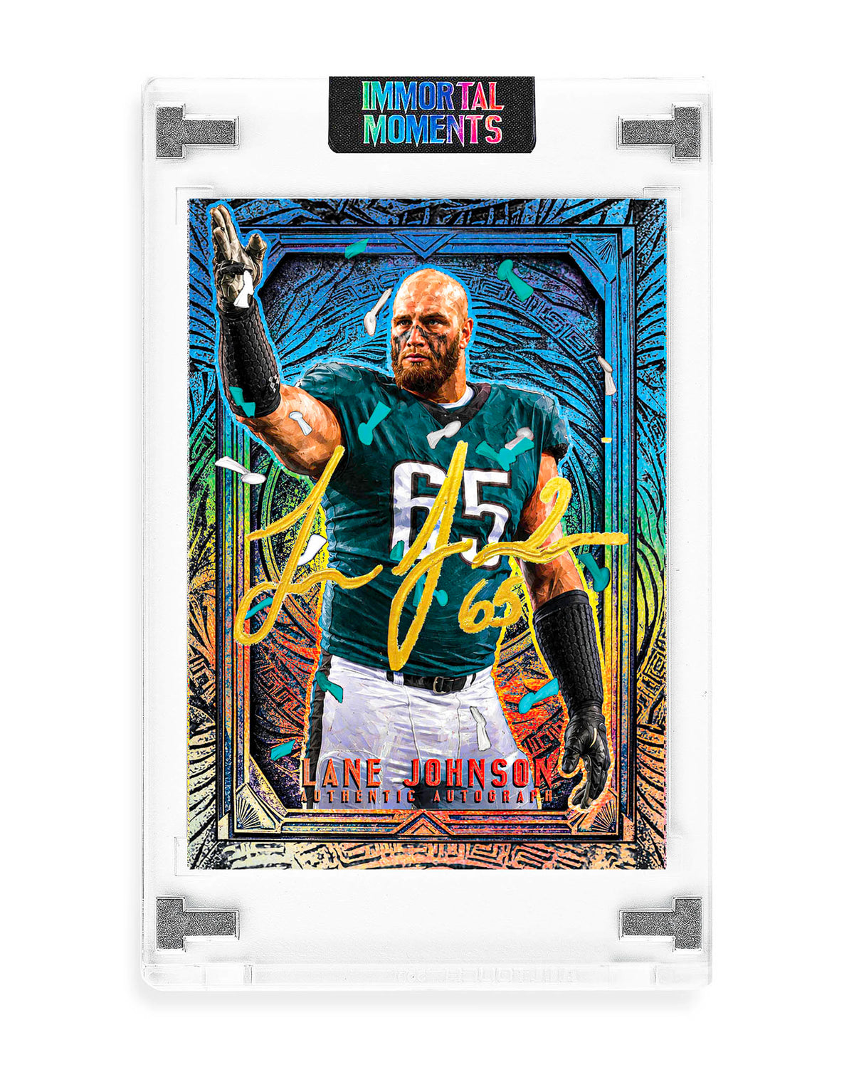 IMMORTAL MOMENTS™ LANE JOHNSON "UNDERDOGS" LII CHAMPIONS SET