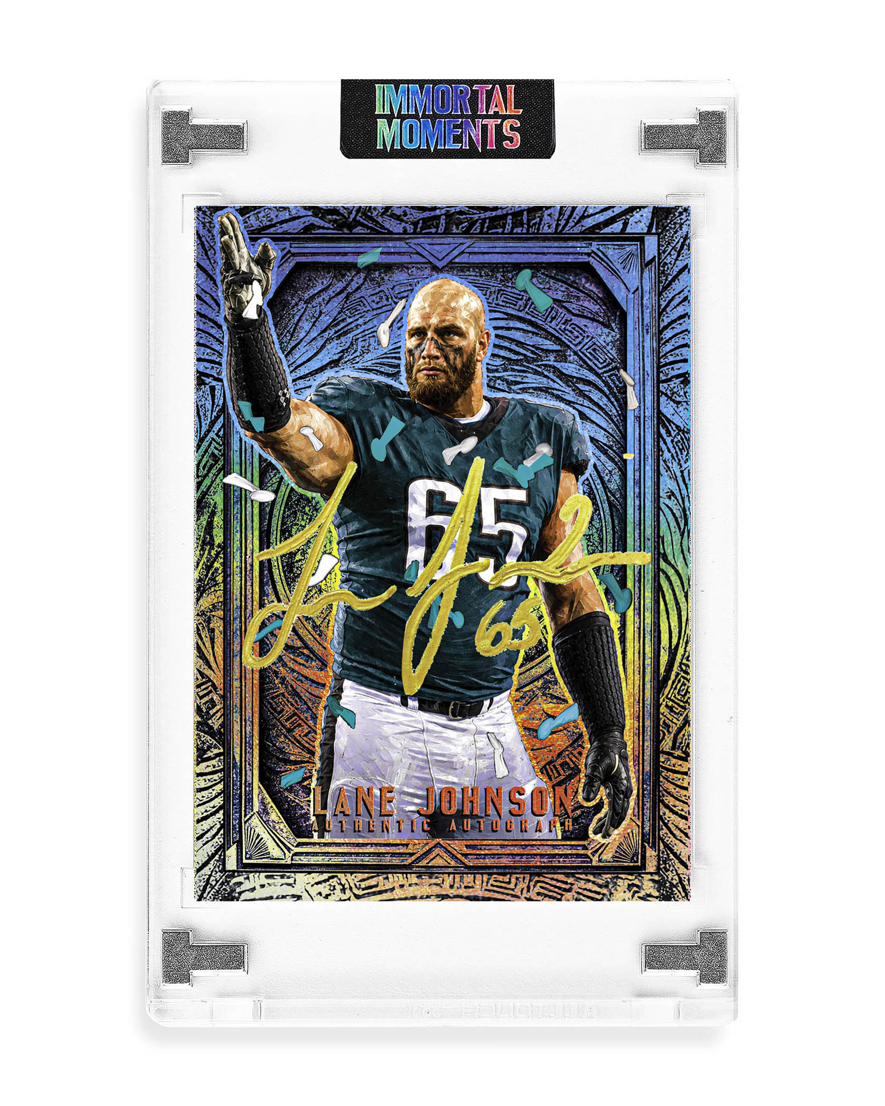 IMMORTAL MOMENTS™ LANE JOHNSON "UNDERDOGS" LII CHAMPIONS SET