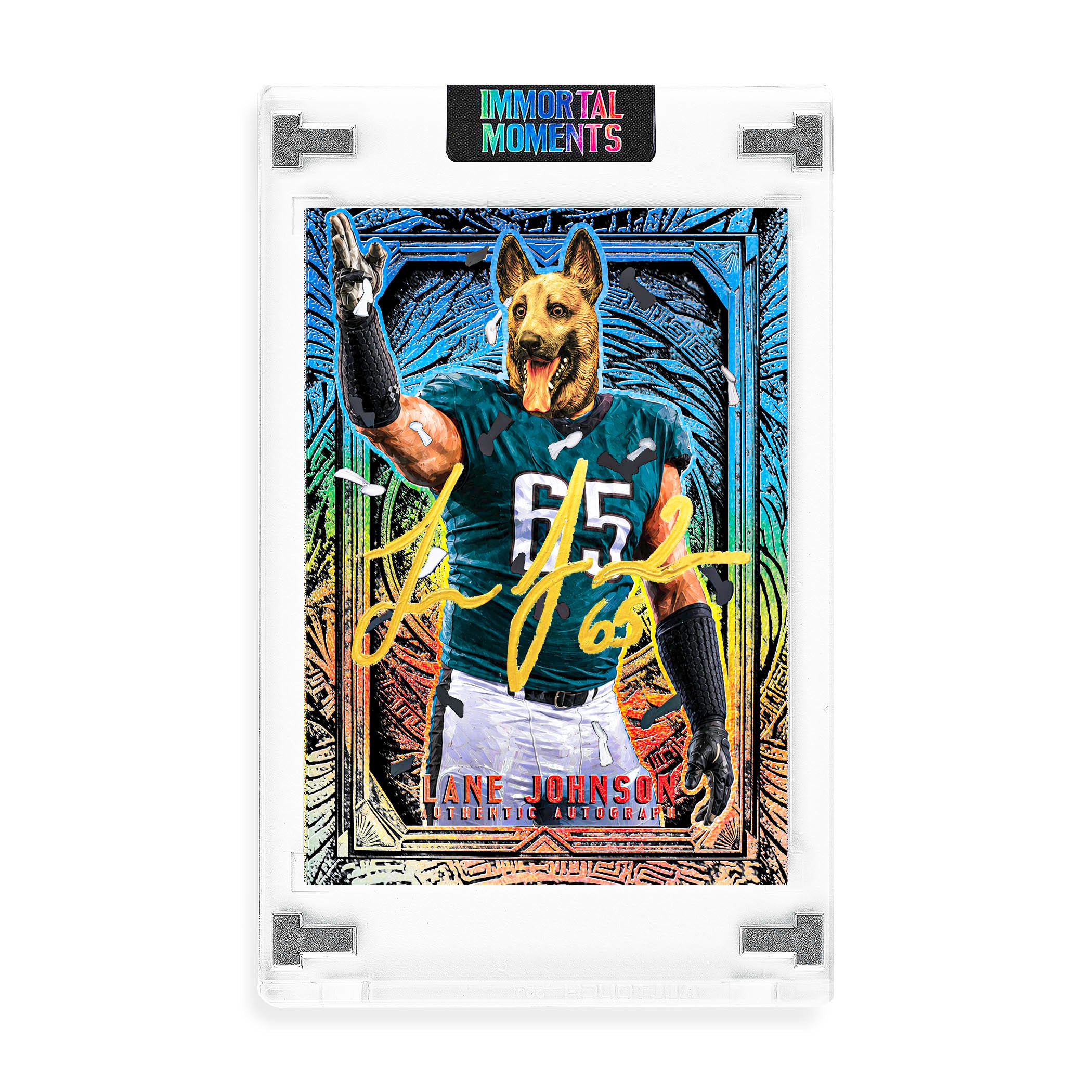 IMMORTAL MOMENTS™ LANE JOHNSON "UNDERDOGS" LII CHAMPIONS SET