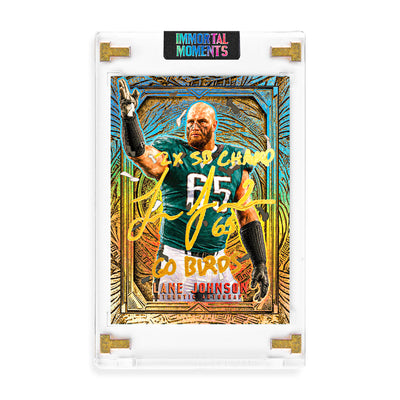IMMORTAL MOMENTS™ LANE JOHNSON "UNDERDOGS" LII CHAMPIONS SET