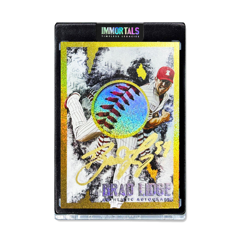 SPECTOR X LIDGE | "LIGHTS OUT" | UNRELEASED AUTOGRAPHED GOLD CHASE PARALLEL ARTIST PROOF