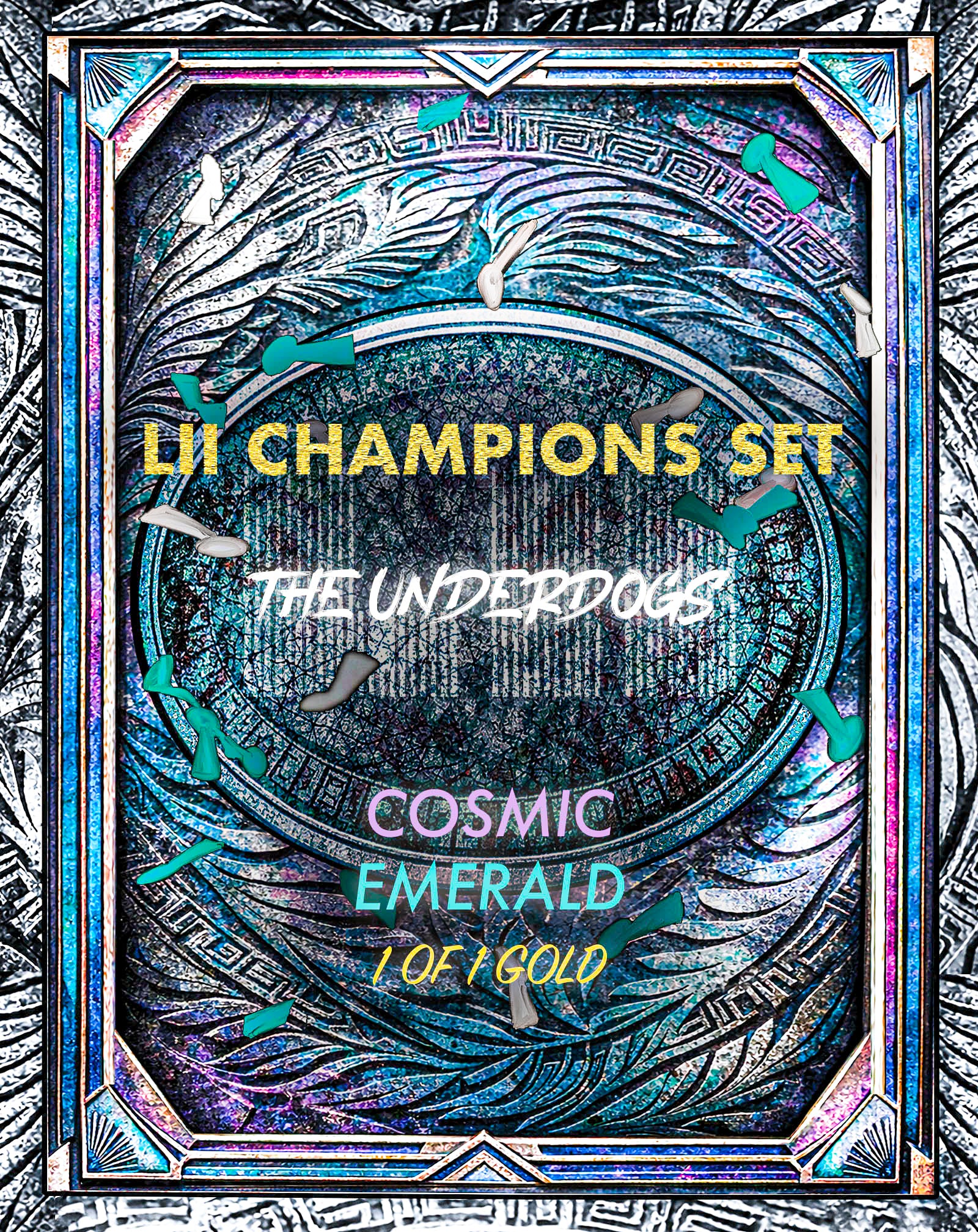 IMMORTAL MOMENTS™ LANE JOHNSON "UNDERDOGS" LII CHAMPIONS SET