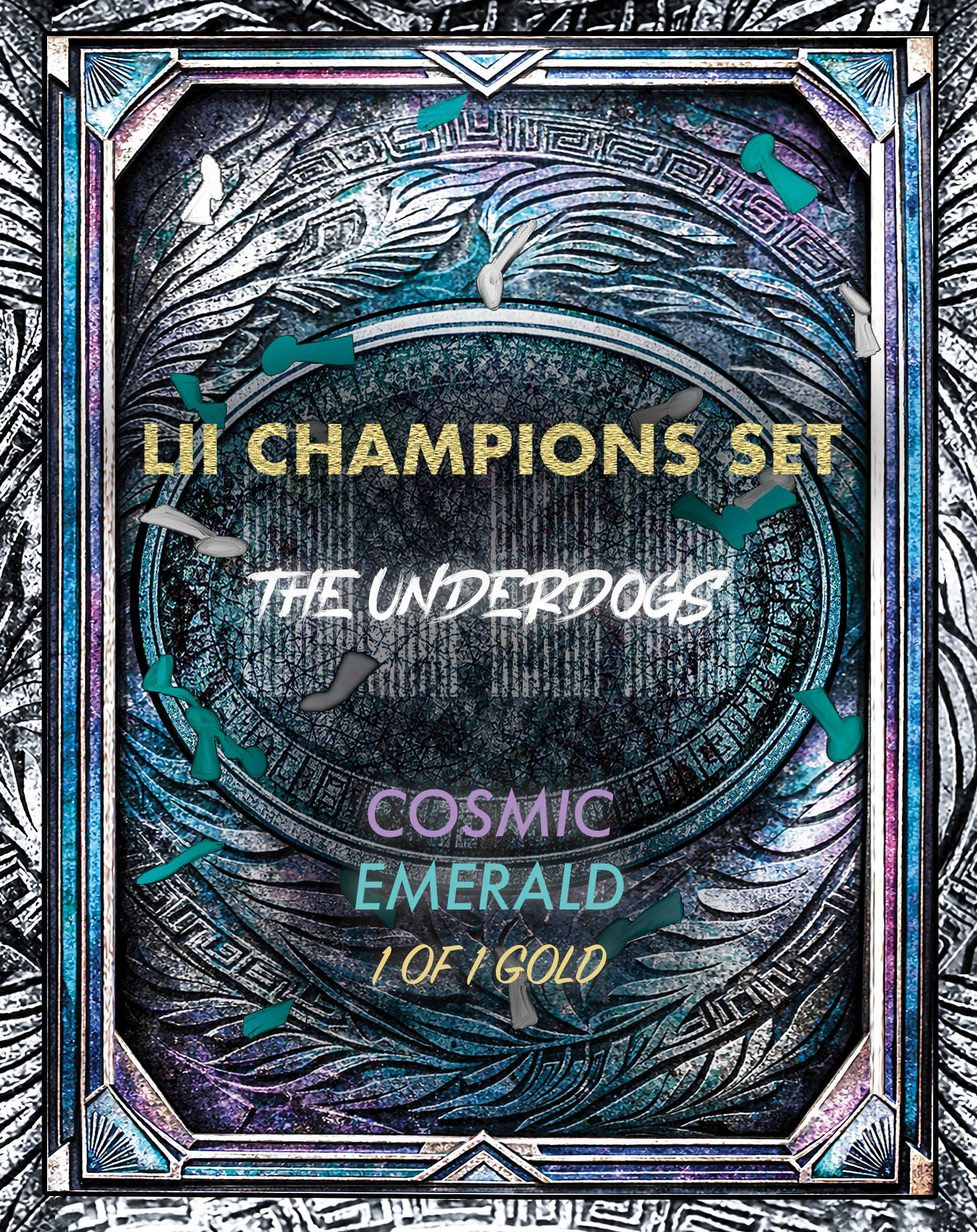 IMMORTAL MOMENTS™ ALSHON JEFFERY "THE CATCH" LII CHAMPIONS SET