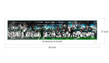 Eagles Legacy "On The Road To Victory" Art Print - Spector Sports Art - 17 X 60 Lithograph / No Frame