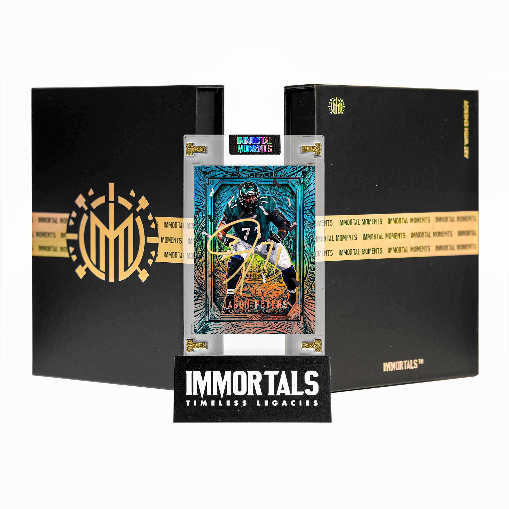 IMMORTAL MOMENTS™ JASON PETERS "THE BODYGUARD" LII CHAMPIONS SET