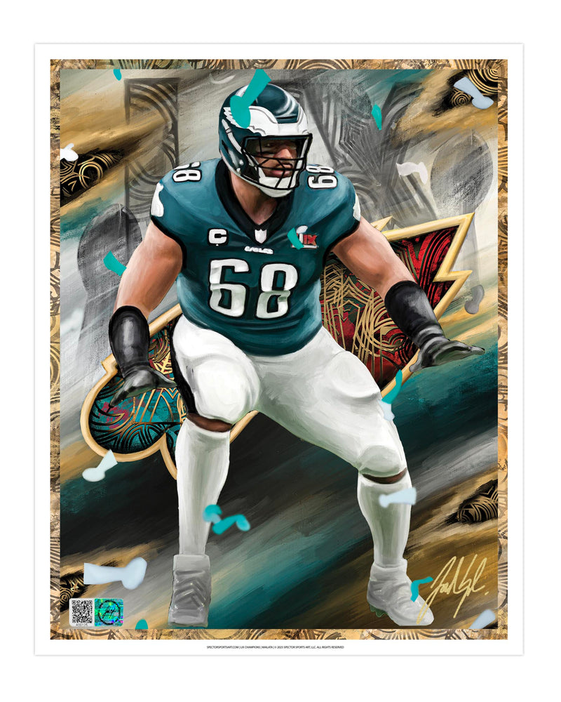 IMMORTAL MOMENTS™ JORDAN MAILATA LIX CHAMPIONS 8 x 10 Lithograph