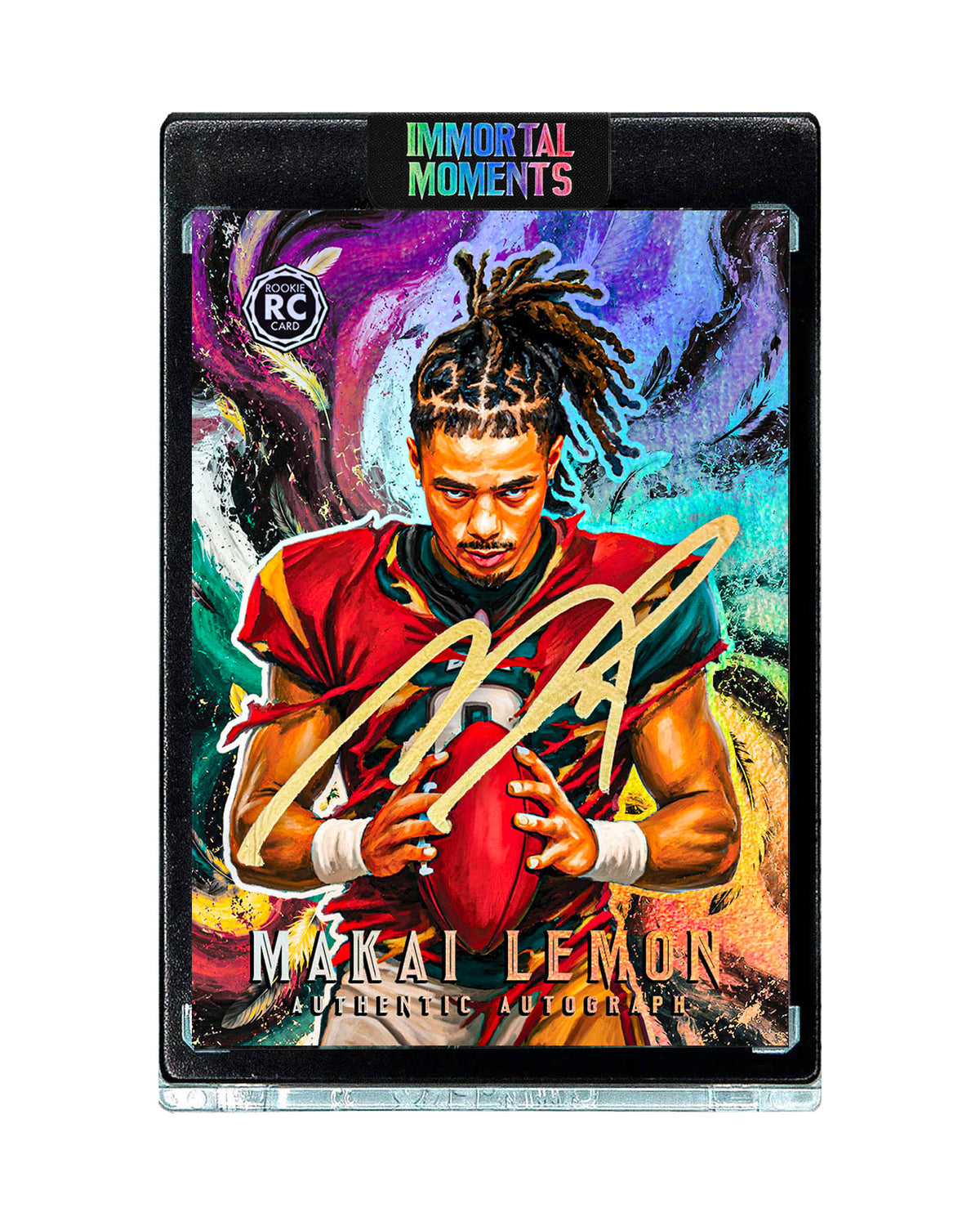 IMMORTAL MOMENTS™ Makai Lemon "NEW ROOTS" Rookie Autograph Collectible