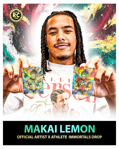 IMMORTAL MOMENTS™ Makai Lemon "NEW ROOTS" Rookie Autograph Collectible