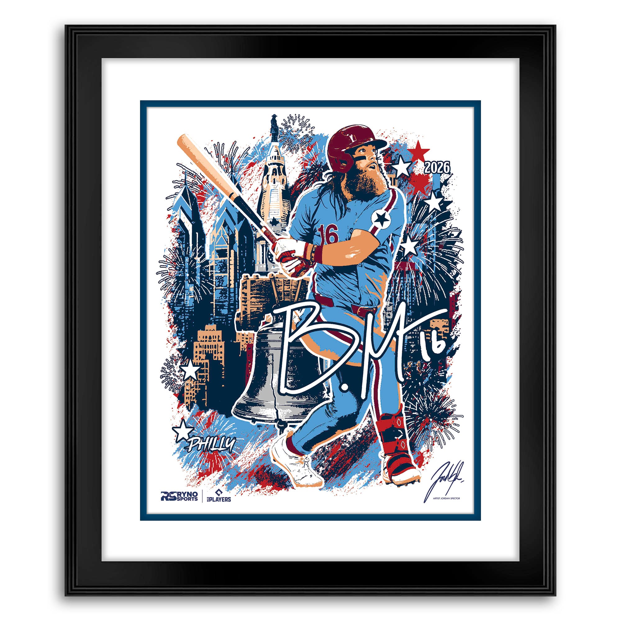 Philadelphia All Star Collaboration - Brandon Marsh - Exclusive Print