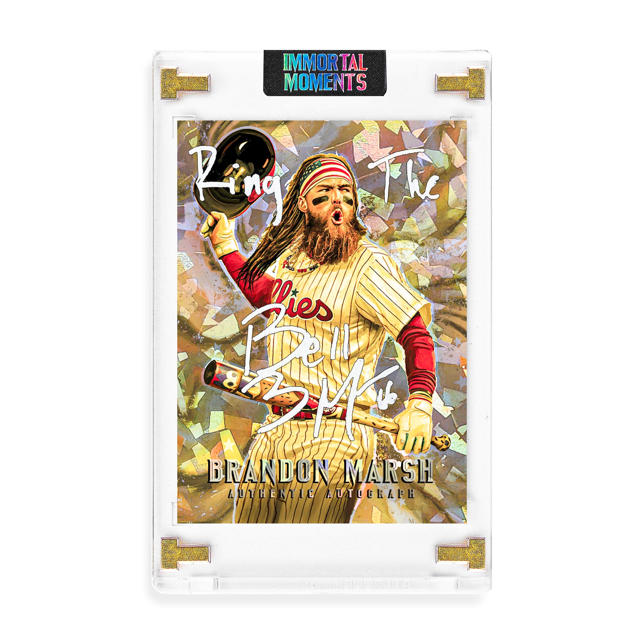 IMMORTAL MOMENTS™ BRANDON MARSH "FEAR THE BEARD" COLLECTIBLE