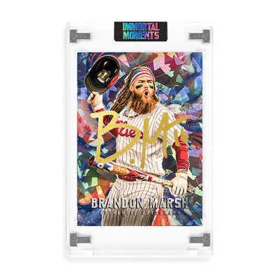 IMMORTAL MOMENTS™ BRANDON MARSH "FEAR THE BEARD" COLLECTIBLE
