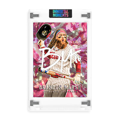 IMMORTAL MOMENTS™ BRANDON MARSH "FEAR THE BEARD" COLLECTIBLE