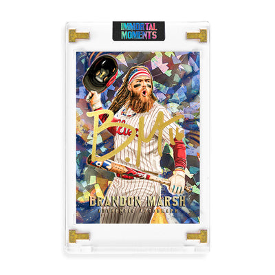 IMMORTAL MOMENTS™ BRANDON MARSH "FEAR THE BEARD" COLLECTIBLE