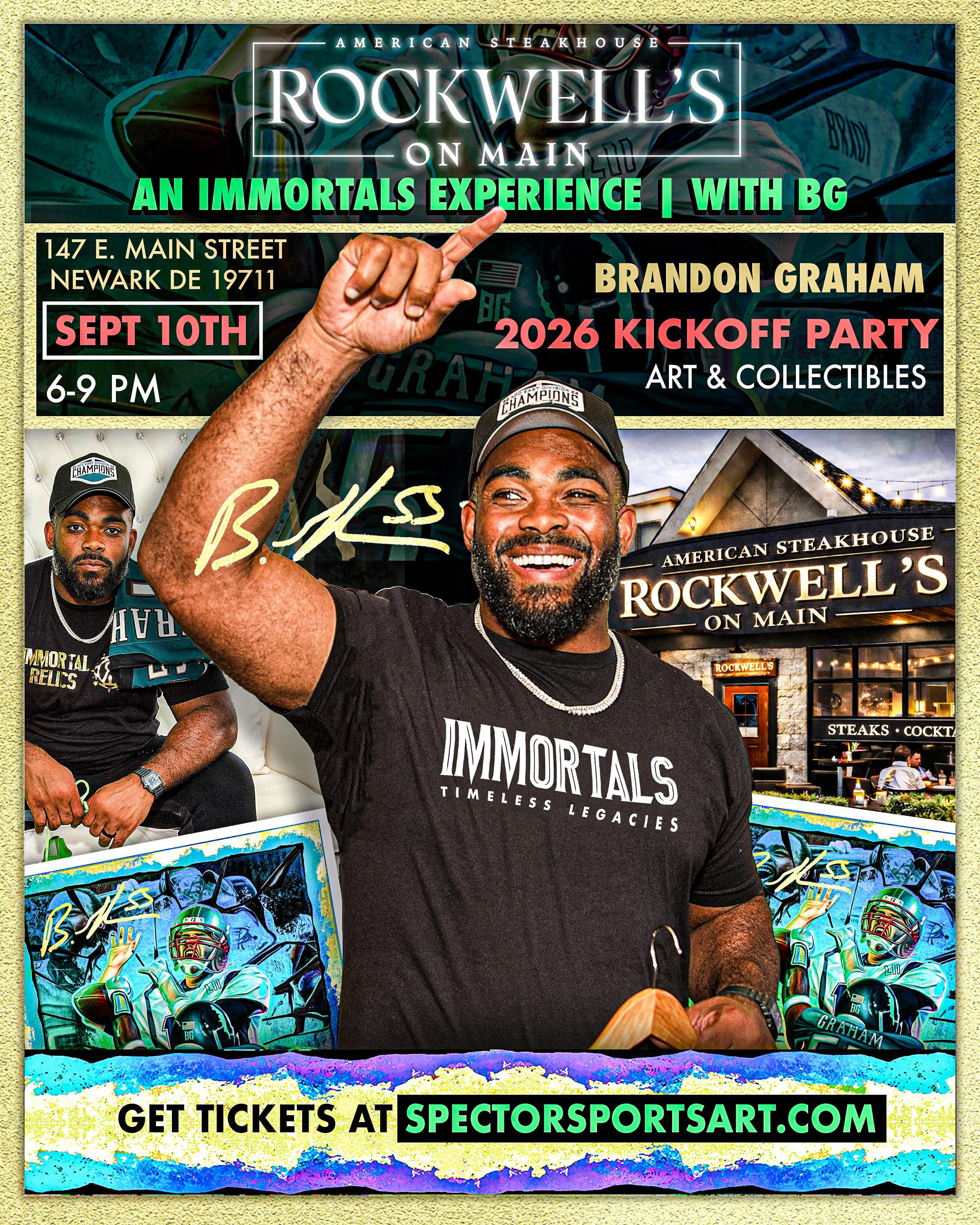 2026 KICKOFF PARTY | AN IMMORTALS EXPERIENCE WITH BRANDON GRAHAM