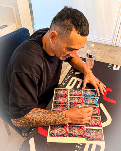 IMMORTAL MOMENTS™ "THROW DOWN" Max Holloway Autograph Collectible