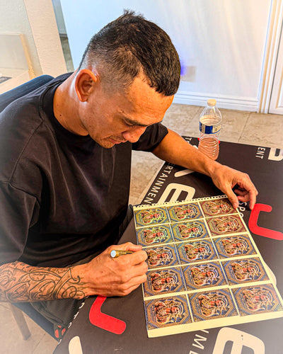 IMMORTAL MOMENTS™ "BLESSED" Max Holloway Autograph Collectible
