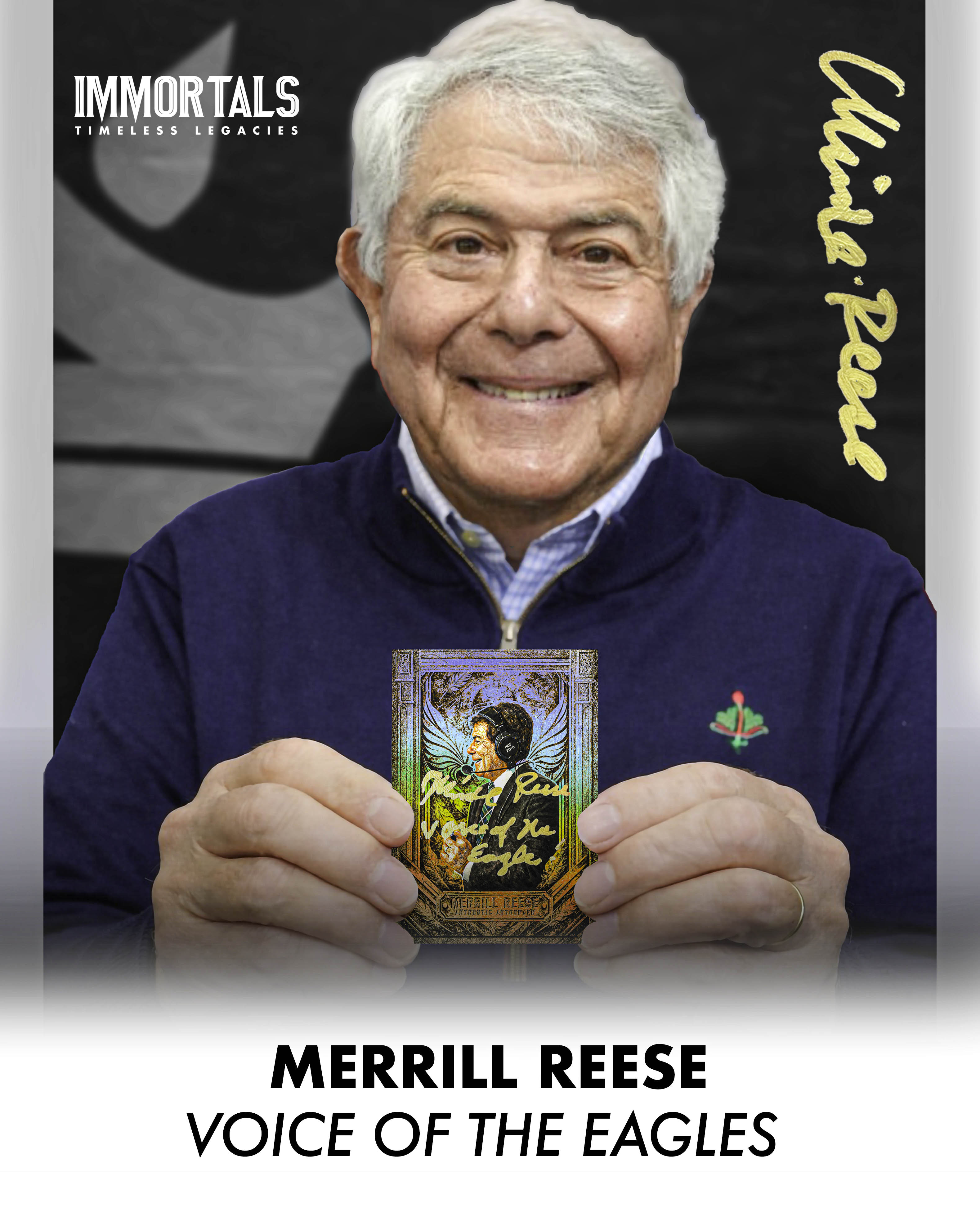 IMMORTAL MOMENTS™ MERRILL REESE "THE VOICE " PHILLY PHAME SET