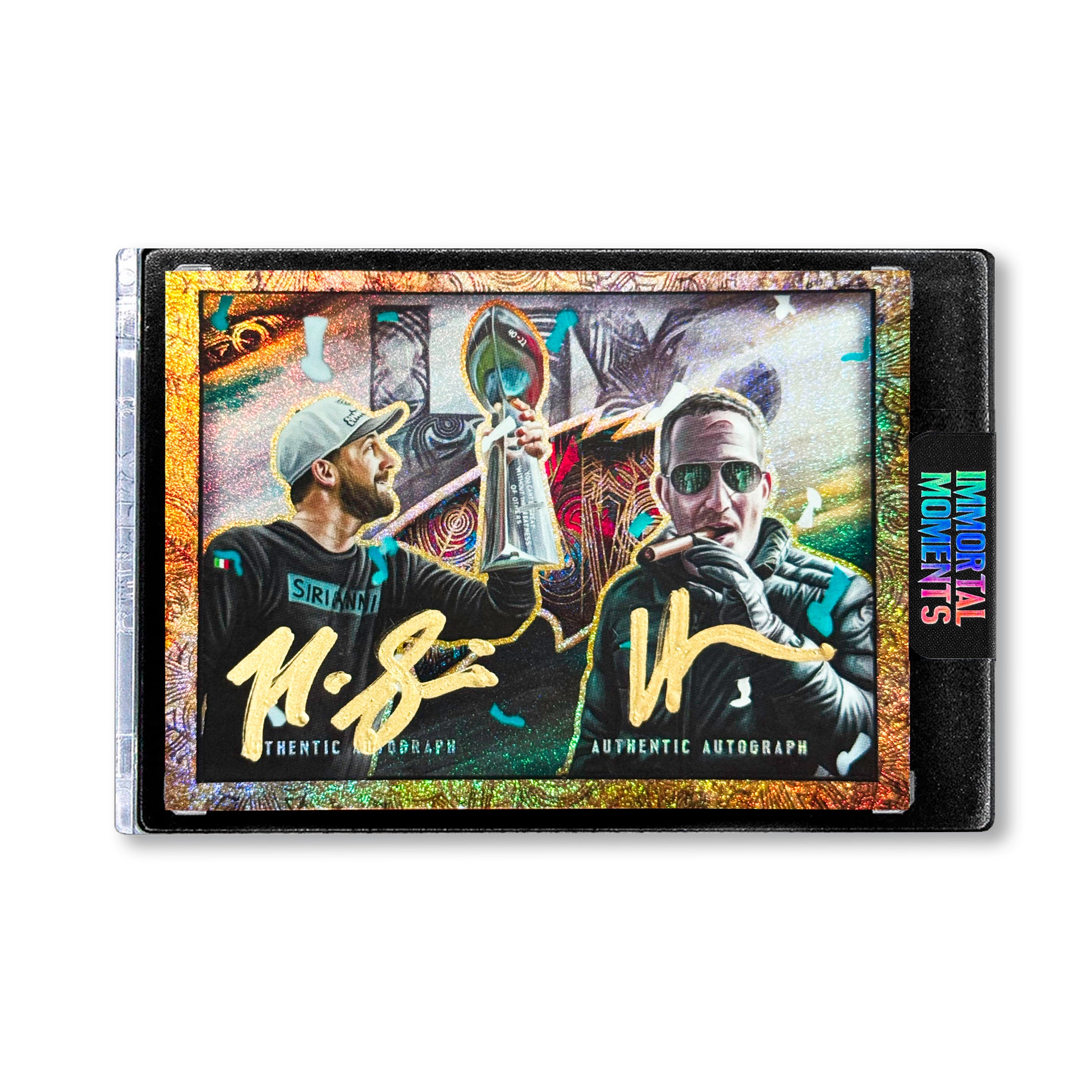 IMMORTAL MOMENTS | SIRIANNI & HOWIE | UNRELEASED LIX GOLD DUAL AUTOGRAPH ARTIST PROOF