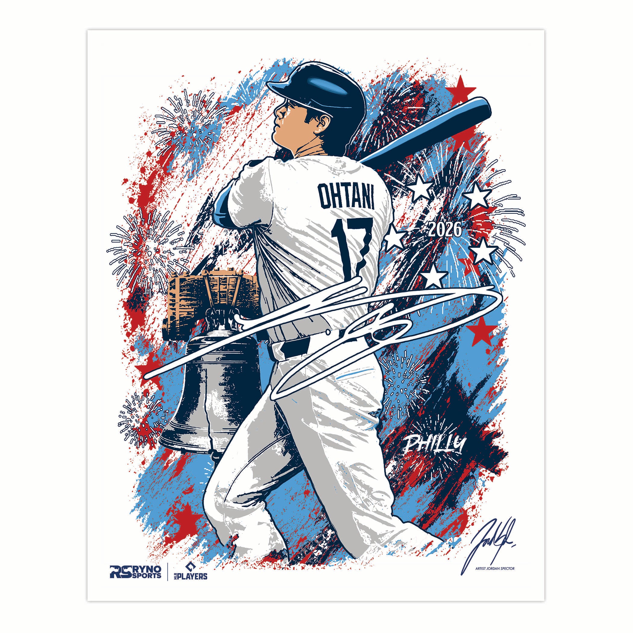 Philadelphia All Star Collaboration - Shohei Ohtani - Exclusive Print