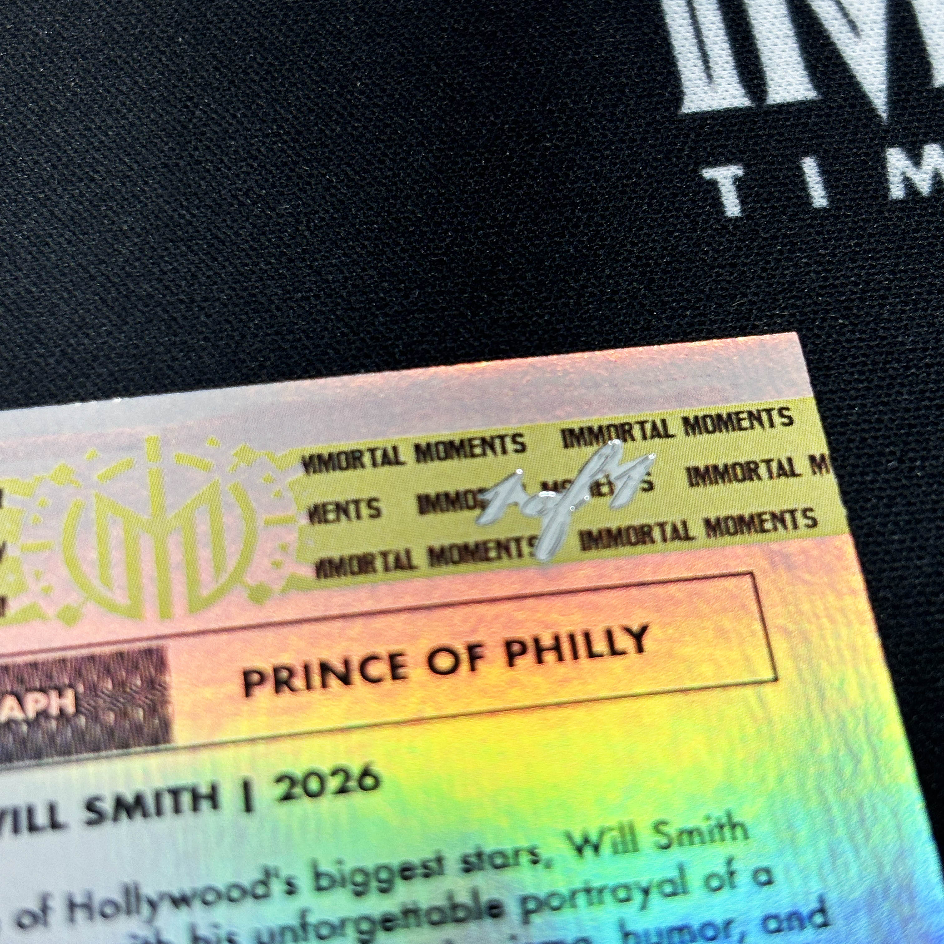 WILL SMITH "PRINCE OF PHILLY" IMMORTAL MOMENTS™ PREMIUM COLLECTIBLE