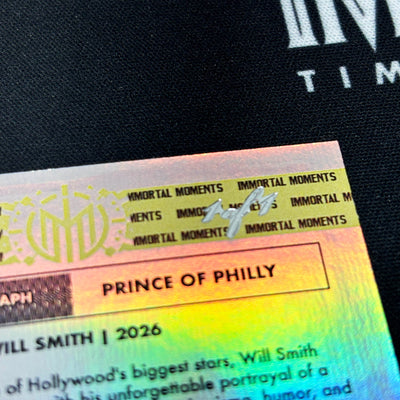 WILL SMITH "PRINCE OF PHILLY" IMMORTAL MOMENTS™ PREMIUM COLLECTIBLE