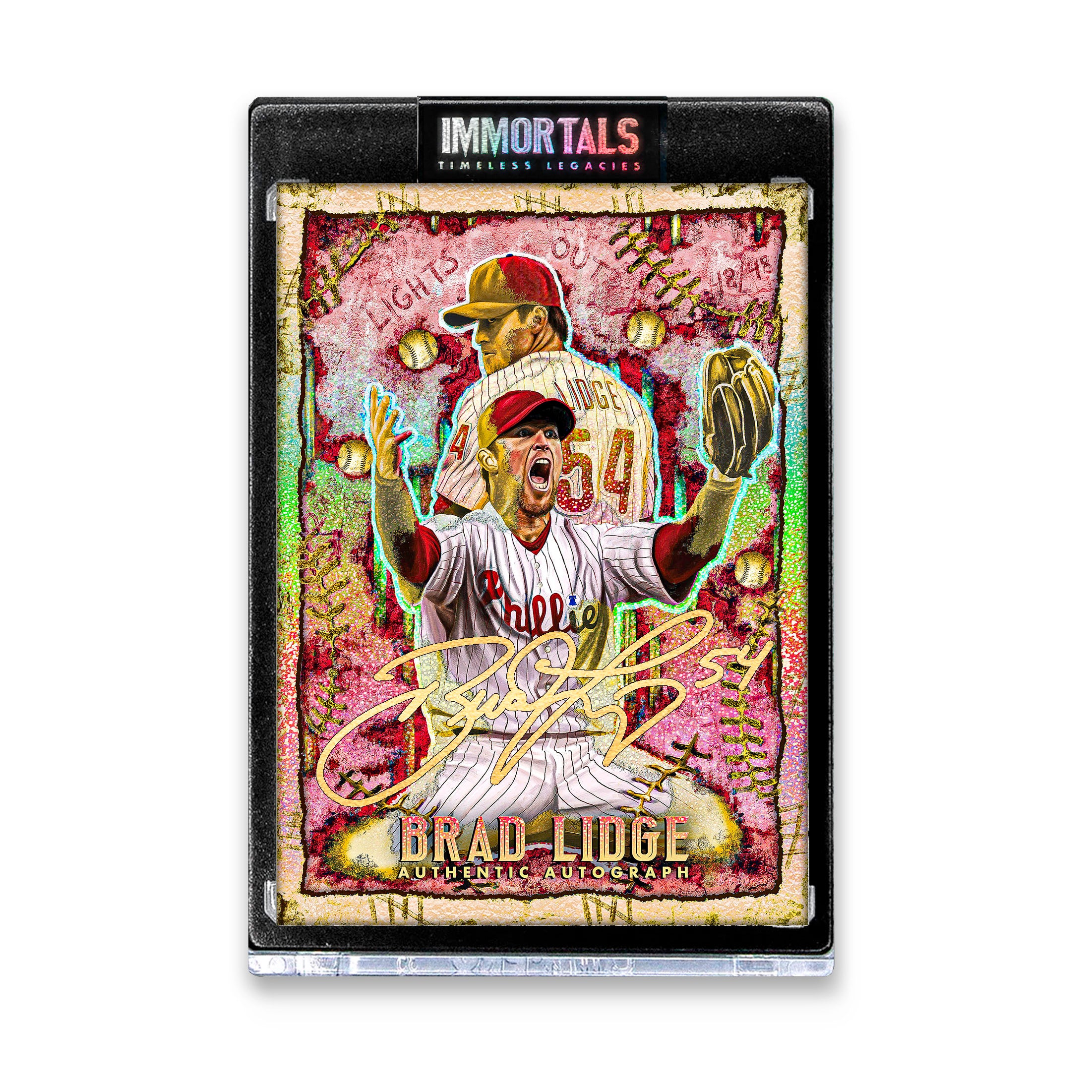 JORDAN SPECTOR X BRAD LIDGE "LIGHTS OUT" IMMORTALS™ COLLECTIBLE