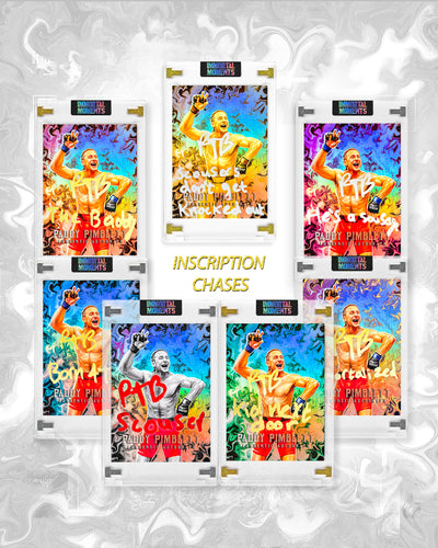 IMMORTAL MOMENTS™ Paddy Pimblett "THE BADDY" Autograph Collectible