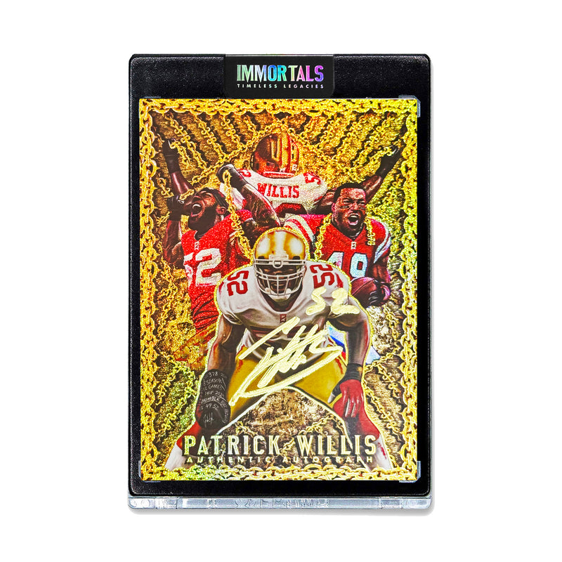SPECTOR X WILLIS | "WILL POWER" | UNRELEASED AUTOGRAPHED GOLD RUSH PARALLEL ARTIST PROOF