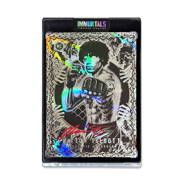 SPECTOR X TALBOTT | "DOUBLE VISION" | UNRELEASED AUTOGRAPHED PRECISION STRIKE PLATINUM PARALLEL ARTIST PROOF