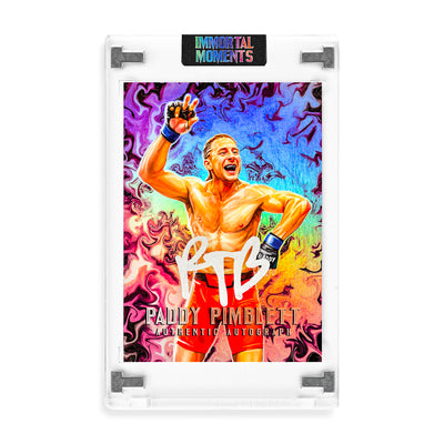 IMMORTAL MOMENTS™ Paddy Pimblett "THE BADDY" Autograph Collectible
