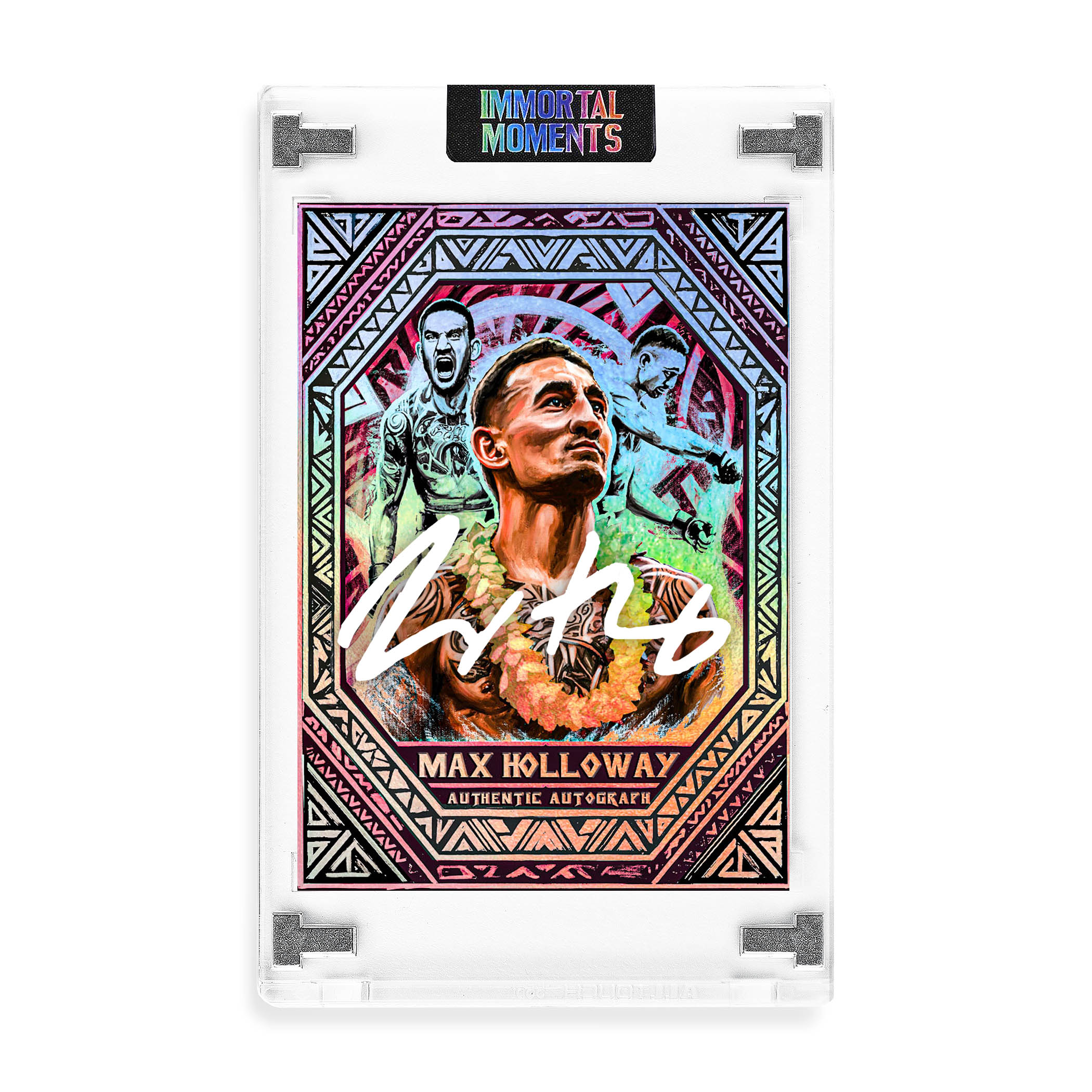 IMMORTAL MOMENTS™ "BLESSED" Max Holloway Autograph Collectible