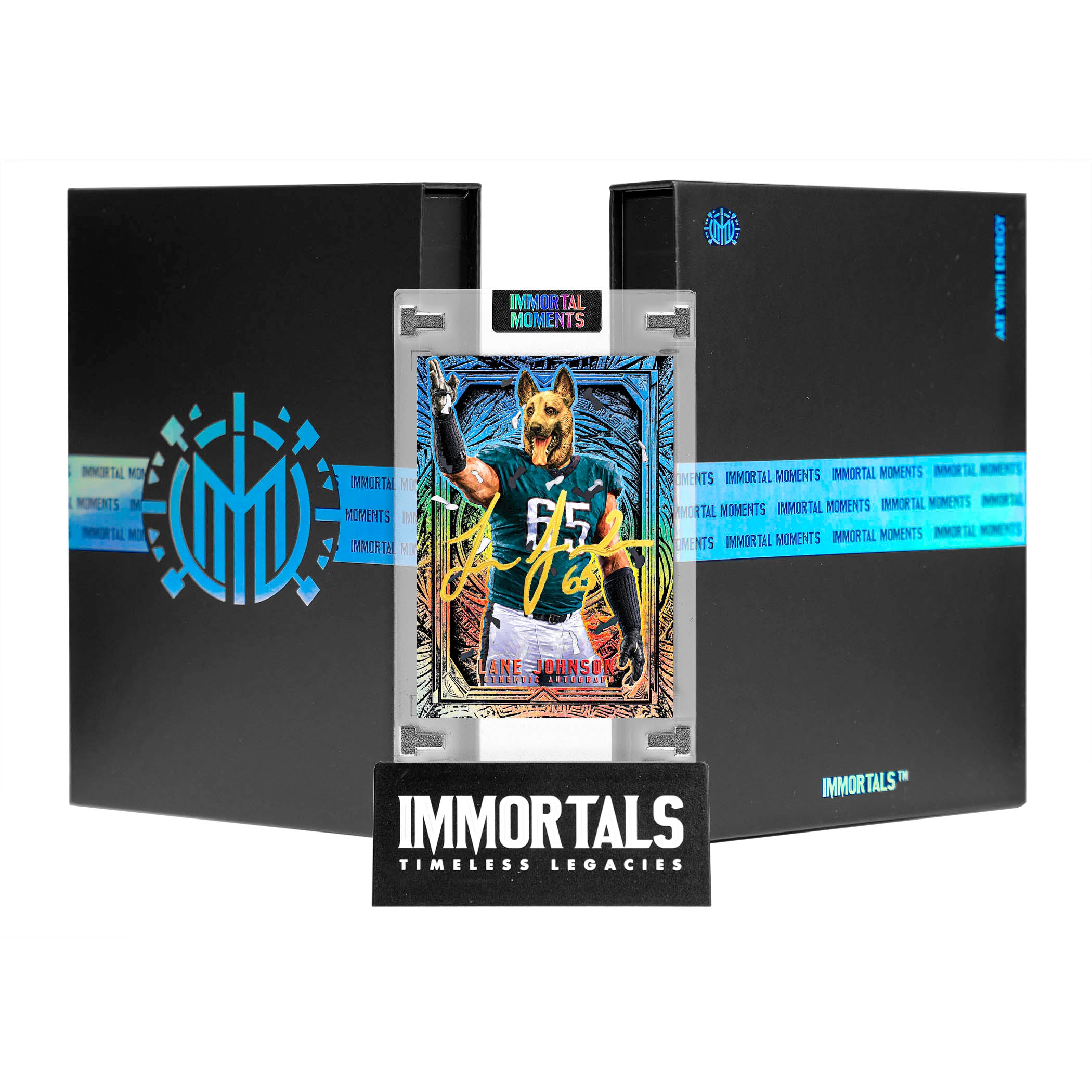 IMMORTAL MOMENTS™ LANE JOHNSON "UNDERDOGS" LII CHAMPIONS SET