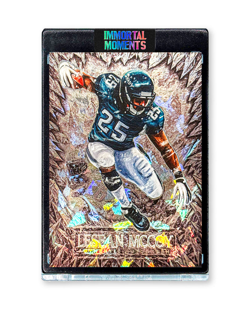 IMMORTAL MOMENTS™ LeSean McCoy "Snow Bowl" Collectible