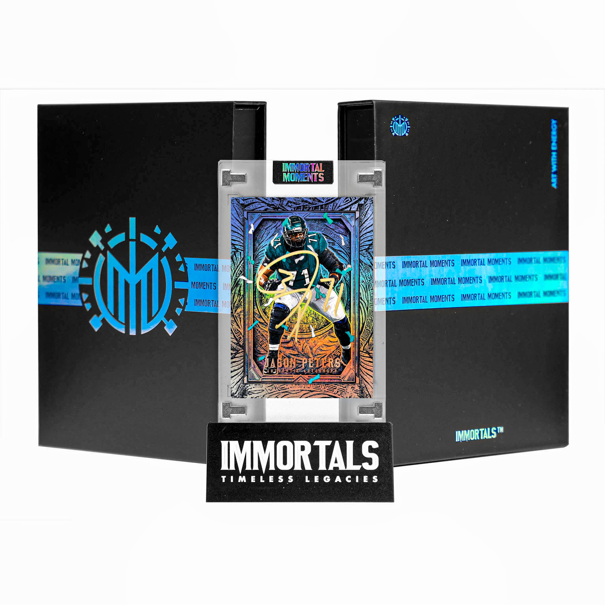 IMMORTAL MOMENTS™ JASON PETERS "THE BODYGUARD" LII CHAMPIONS SET