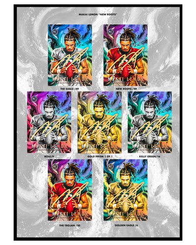 IMMORTAL MOMENTS™ Makai Lemon "NEW ROOTS" Rookie Autograph Collectible