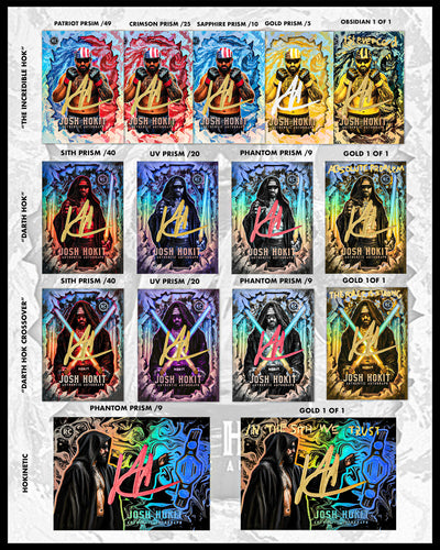 IMMORTAL MOMENTS™ Josh Hokit "Darth Hok" Crossover Autograph Collectible
