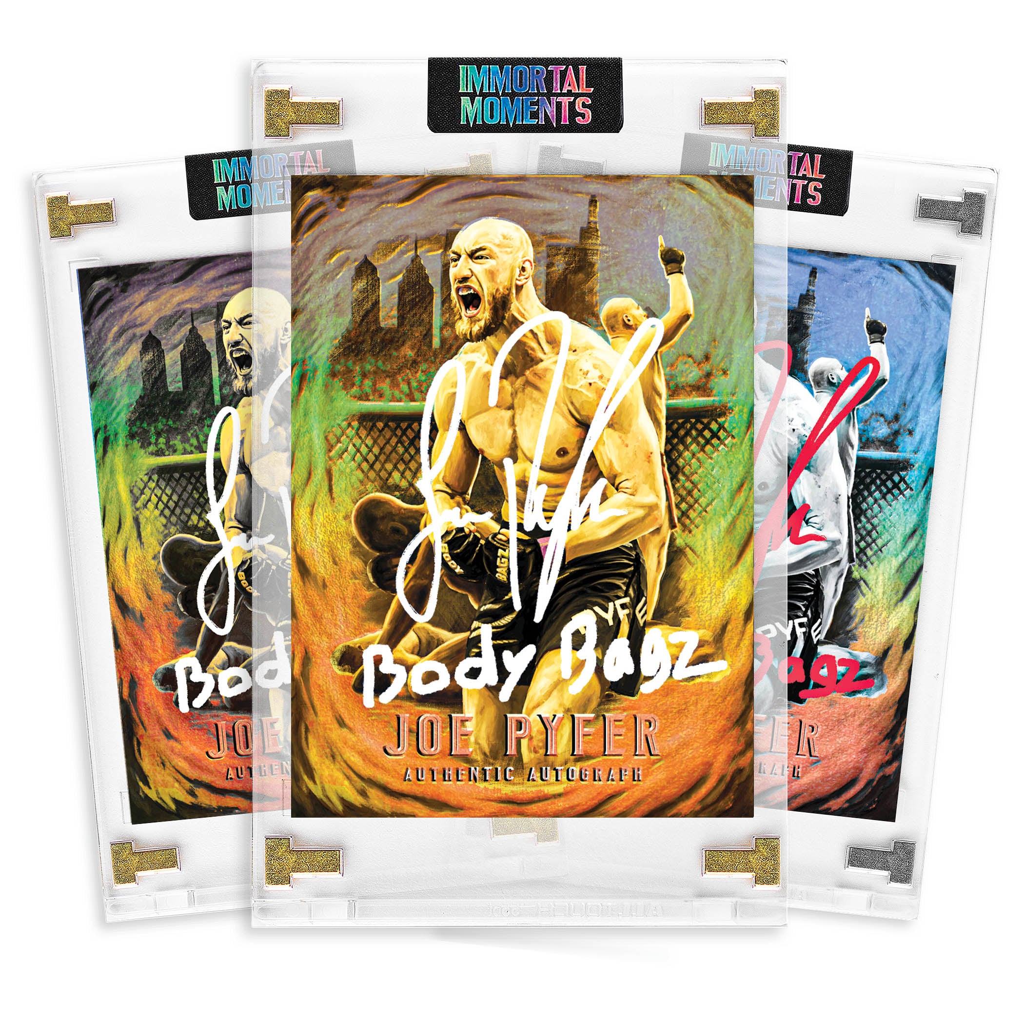 IMMORTAL MOMENTS™ Joe Pyfer "Bodybagz" Autograph Collectible
