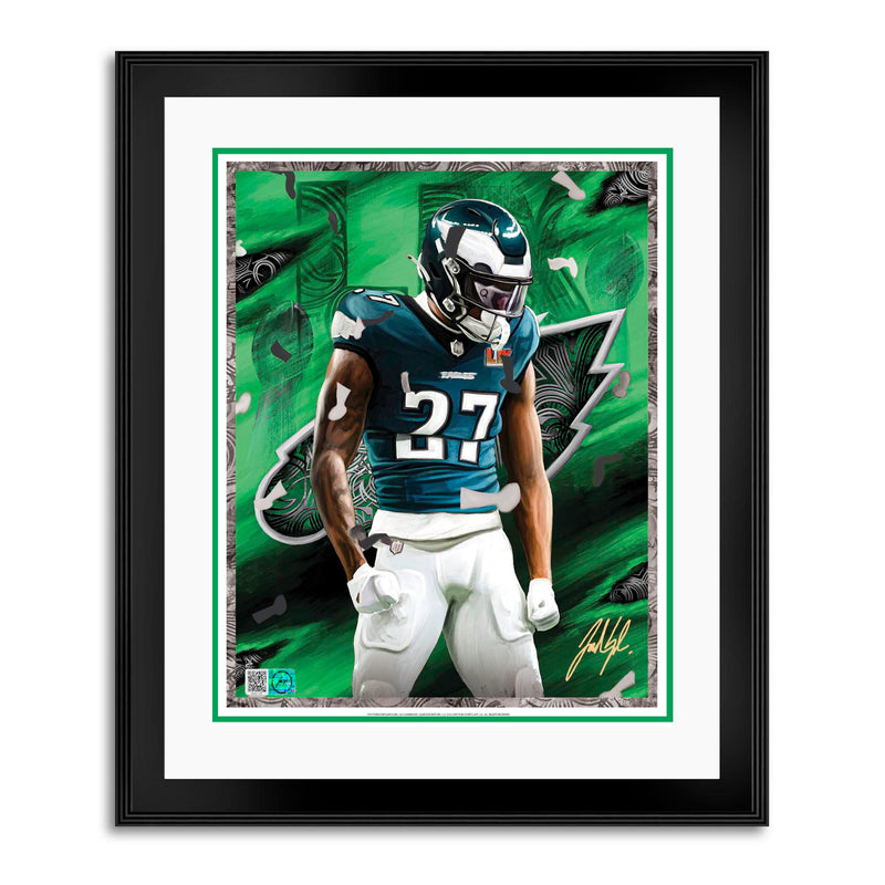 IMMORTAL MOMENTS™ QUINYON MITCHELL LIX CHAMPIONS 8 x 10 Lithograph