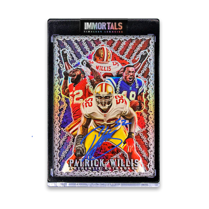 JORDAN SPECTOR X PATRICK WILLIS - "WILLPOWER" - IMMORTALS™ TRADING CARD