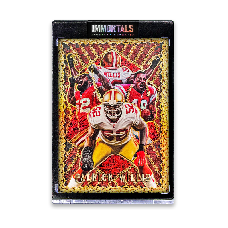 JORDAN SPECTOR X PATRICK WILLIS - "WILLPOWER" - IMMORTALS™ TRADING CARD