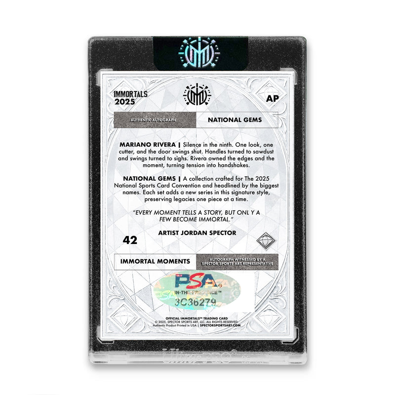 IMMORTAL™ National Gems Mariano Rivera Collectible
