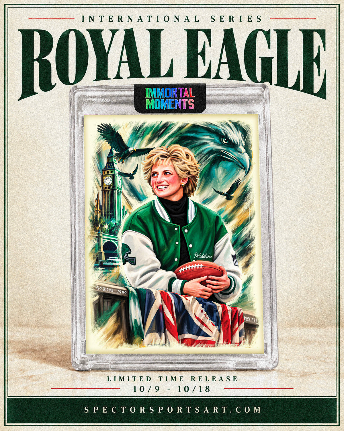 IMMORTAL MOMENTS™ Princess Diana "Royal Eagle" Collectible | Limited Time Release