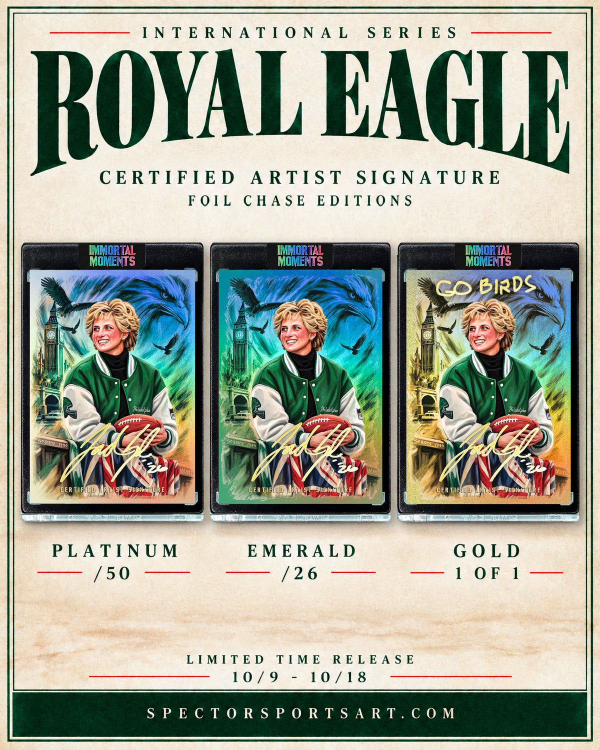 IMMORTAL MOMENTS™ Princess Diana "Royal Eagle" Collectible | Limited Time Release