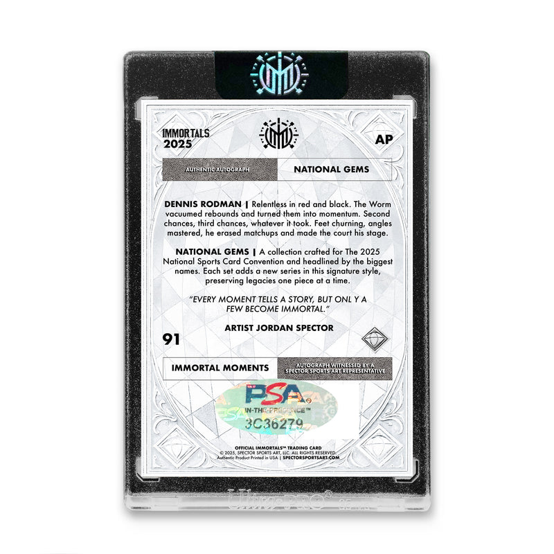 IMMORTAL™ National Gems Dennis Rodman Collectible