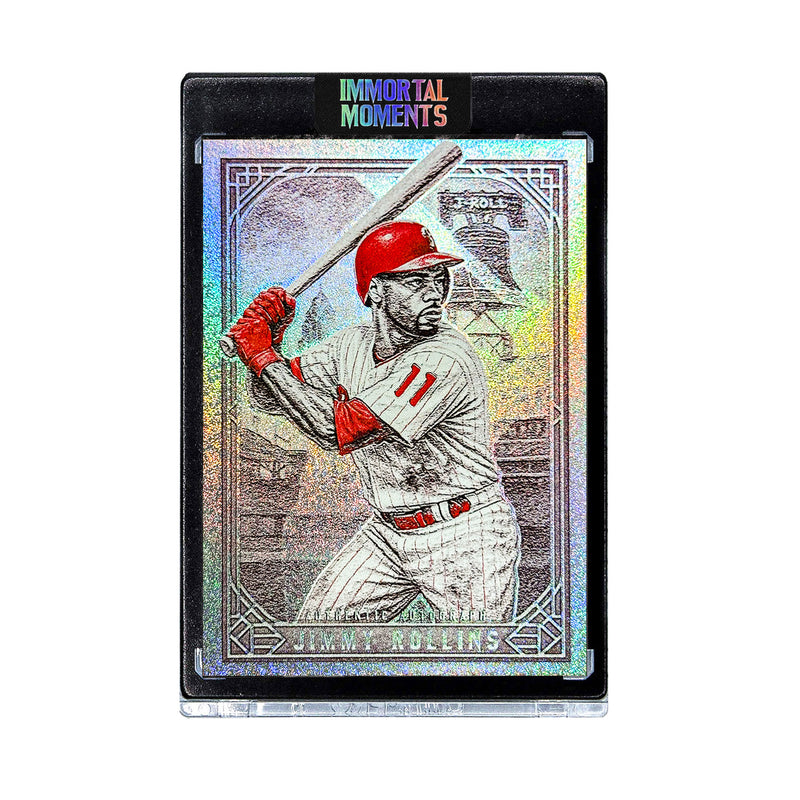 IMMORTAL MOMENTS™ JIMMY ROLLINS "SWITCH HIT" COLLECTIBLE