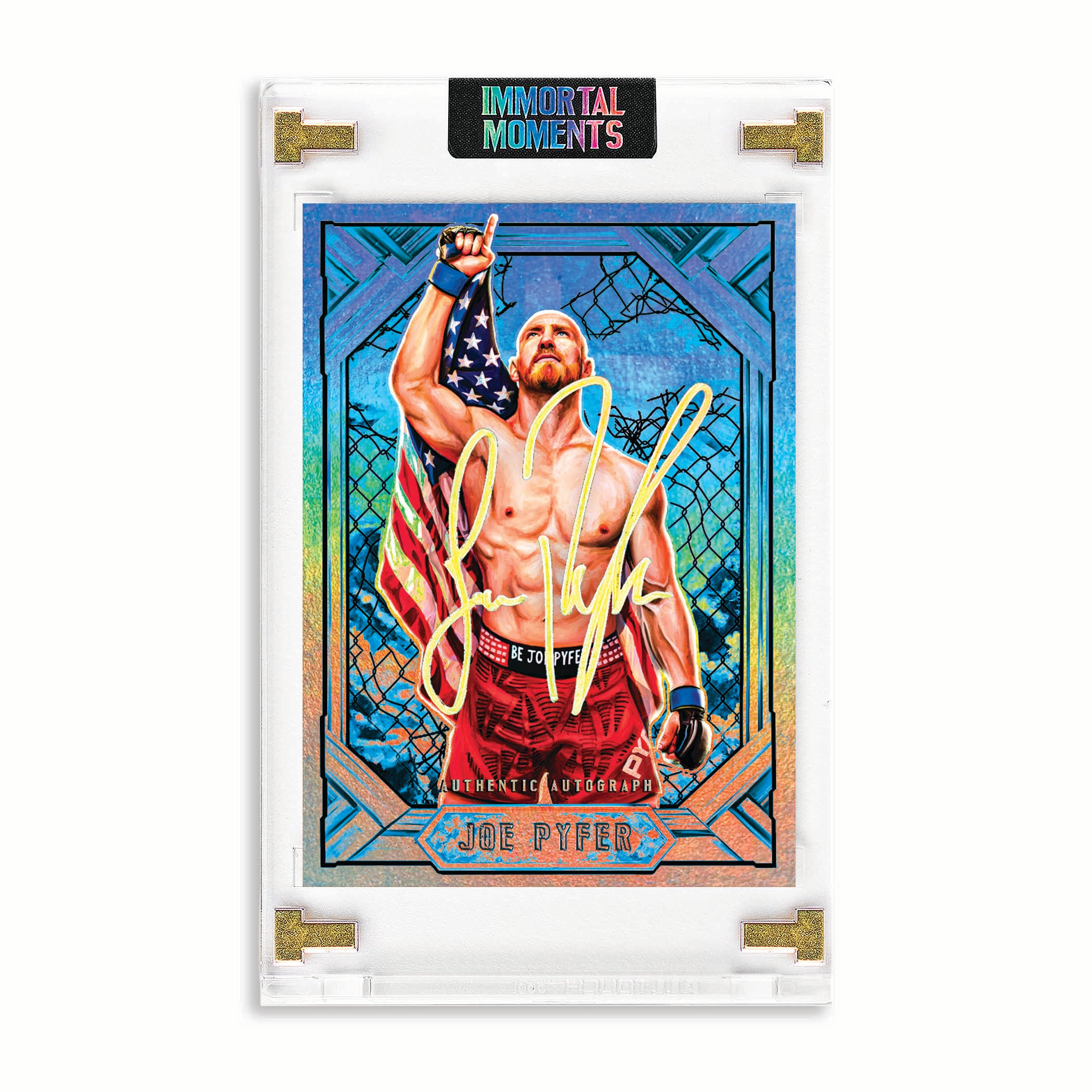 IMMORTAL MOMENTS™ Joe Pyfer "Reborn" Autograph Collectible